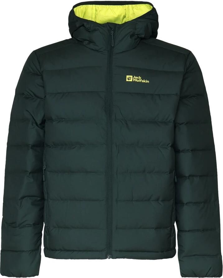 Jack Wolfskin Ather Down Hoody Men RDS Donsjack Heren XXXL black olive firefly black olive firefly - Foto 2