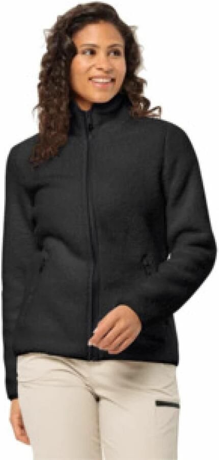 Jack Wolfskin High Curl Jacket Women Fleece jack Dames XXL black - Foto 4