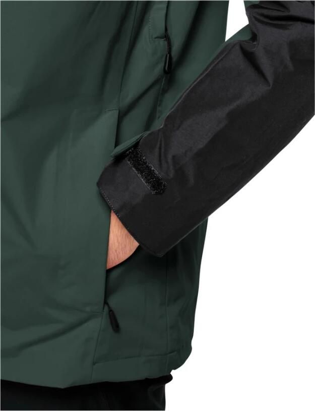 Jack Wolfskin Jasper 3in1 Jacket Men 3in1 jack Heren XXL black olive black olive