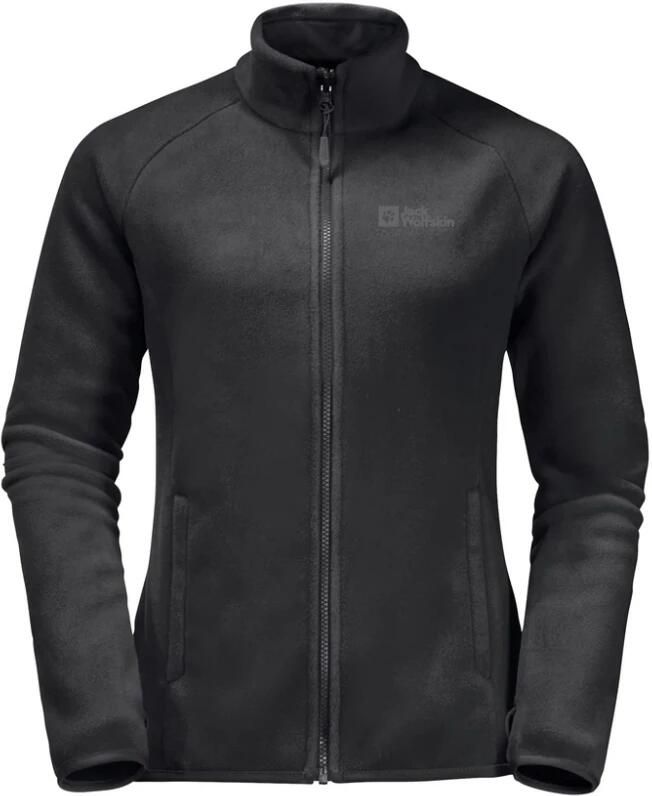 Jack Wolfskin Fleecejack MOONRISE FZ W met korte systeemrits voor wandelingen - Foto 4