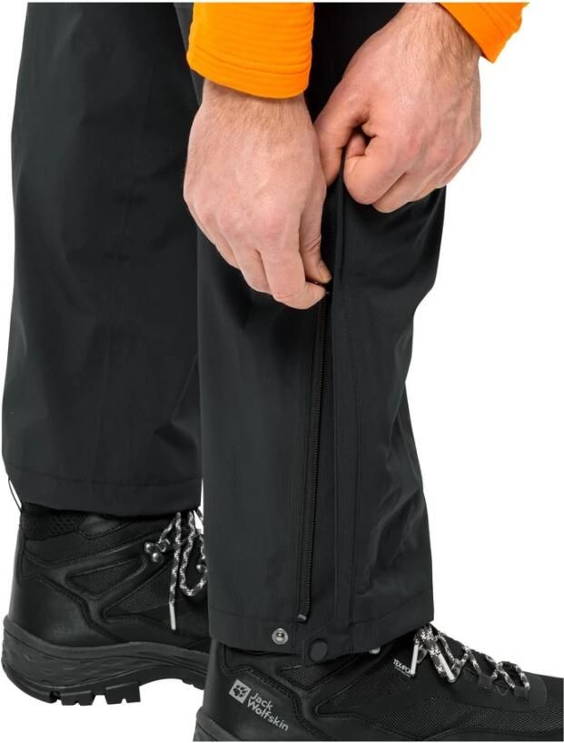 Jack Wolfskin Rainy Days 2.5L Pants Men Regenbroek Heren XXXL black