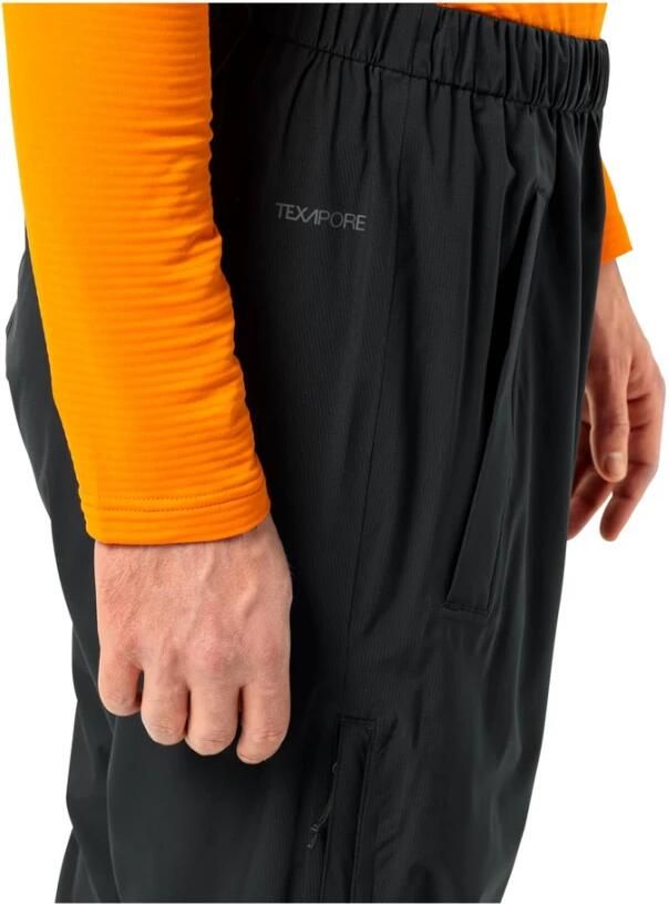 Jack Wolfskin Rainy Days 2.5L Pants Men Regenbroek Heren XXXL black - Foto 2