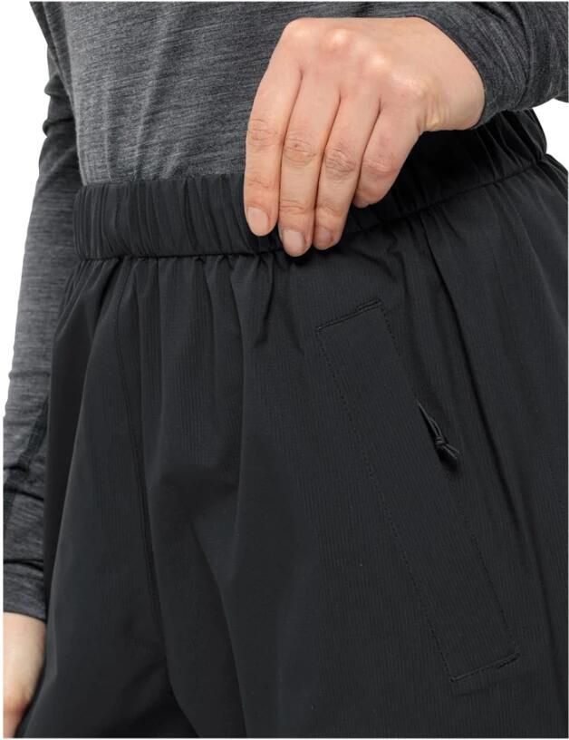 Jack Wolfskin Rainy Days 2.5L Pants Women Regenbroek Dames XXL black