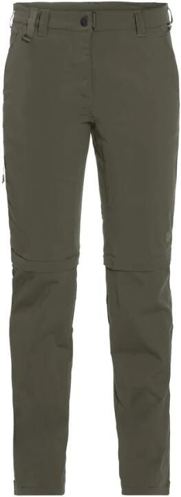 Jack Wolfskin Activate Light Zip Off Women Zip-off-softshellbroek dames 44 grape leaf grape leaf - Foto 4