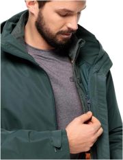 Jack Wolfskin Lapawa Ins Jacket Men Isolerend jack Heren XXXL black olive black olive - Thumbnail 1
