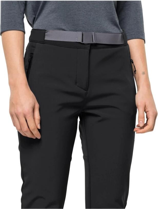 Jack Wolfskin Stollberg Pants Wo Wandelbroek 34 black - Foto 4