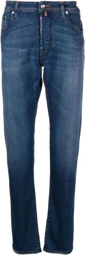 Jacob Cohën Bard Slim Fit Denim Jeans Blauw Heren