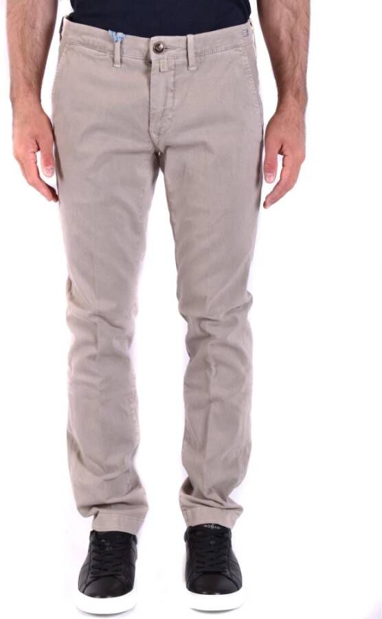Jacob Cohën Beige Katoenen Broek Outlet Beige Heren