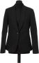 Jacob Cohën Tijdloze Zwarte Katoenen Blazer Black Dames - Thumbnail 1