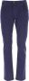 Jacob Cohën Blauwe Broek met Groene Accenten Blauw Heren - Thumbnail 1