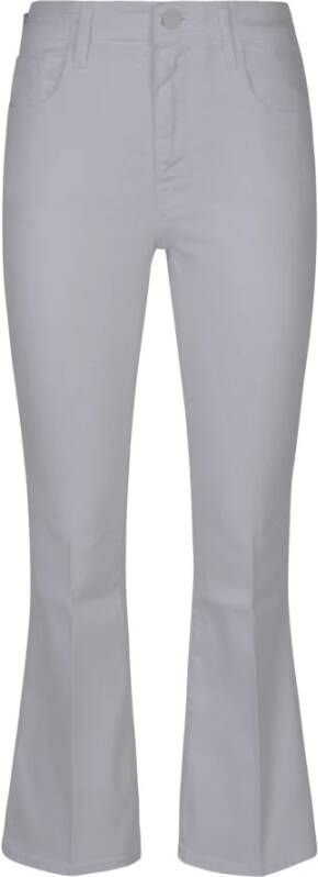 Jacob Cohën Flared Jeans in Licht Witte Tint Wit Dames