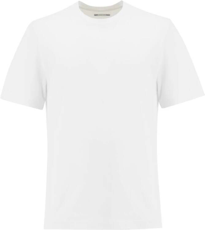 Jacob Cohën Heren Crew Neck Katoenen T-Shirt White Heren