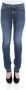 Jacob Cohën Chique Slim-Fit Geborduurde Jeans met Franje Zoom Blue Dames - Thumbnail 4