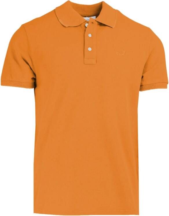 Jacob Cohën Luxe Polo Shirt Oranje Heren