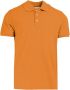 Jacob Cohën Luxe Polo Shirt Oranje Heren - Thumbnail 1