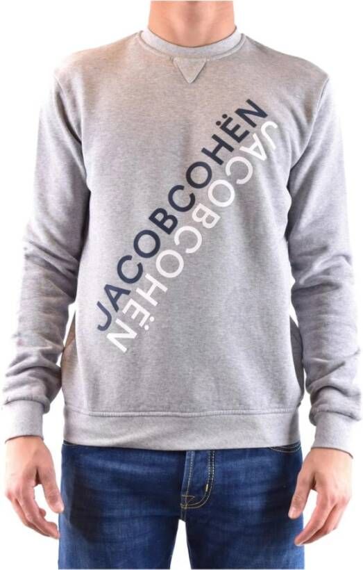 Jacob Cohën Jacob Cohen Men's Sweatshirt Grijs Heren