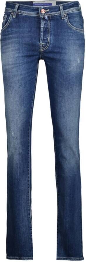Jacob Cohën Nick Super Slim Fit Blauwe Jeans Blue Heren