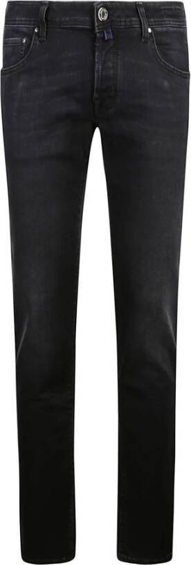 Jacob Cohën Slim Fit Jeans Stijlvol en Comfortabel Black Heren