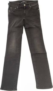 Jacob Cohën Black Cotton Jeans & Pant Zwart