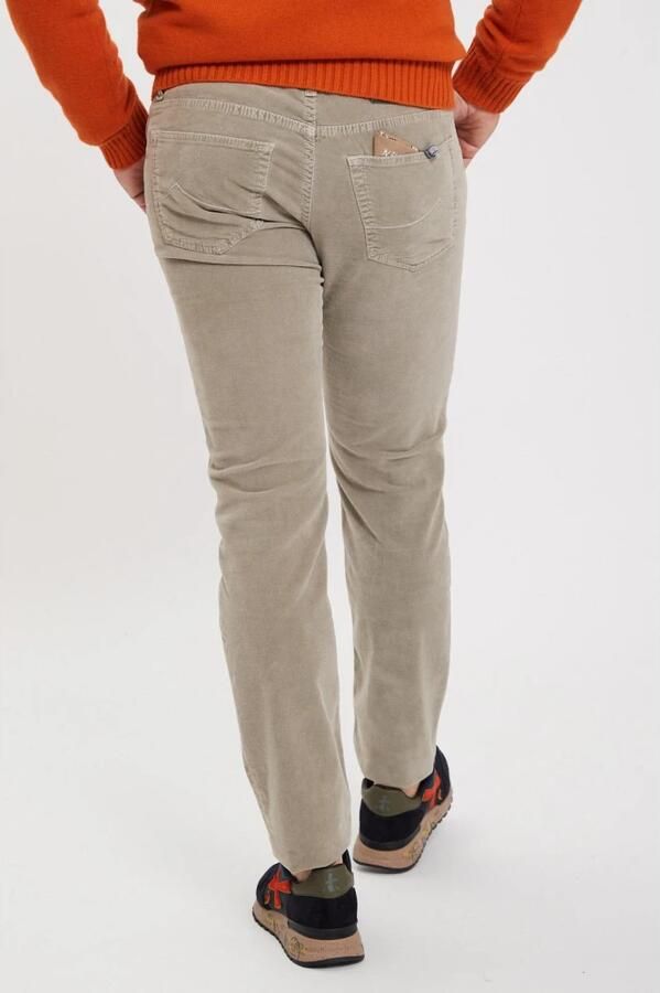 Jacob Cohën Slim Fit 5 Zakken Broek Gray Heren - Foto 3
