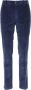 Jacob Cohën Slim Fit Broek Blauw Heren - Thumbnail 1