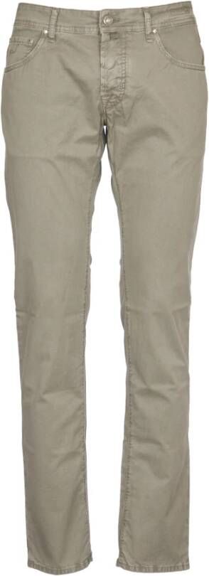 Jacob Cohën Slim-fit broek Grijs Heren