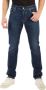 Jacob Cohën Indigo Blauwe Katoenen Jeans met Bandana Detail Blue Heren - Thumbnail 1