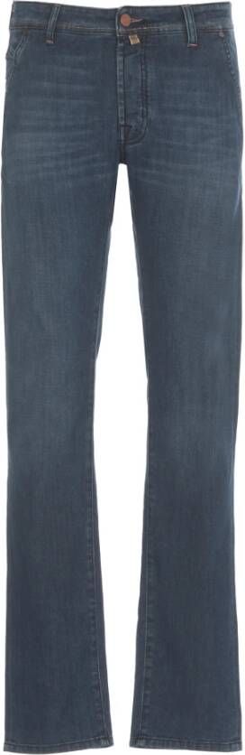 Jacob Cohën Blauwe Slim Fit Jeans Upgrade Blue Heren