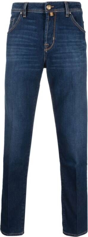 Jacob Cohën Slim-fit Jeans Blauw Heren
