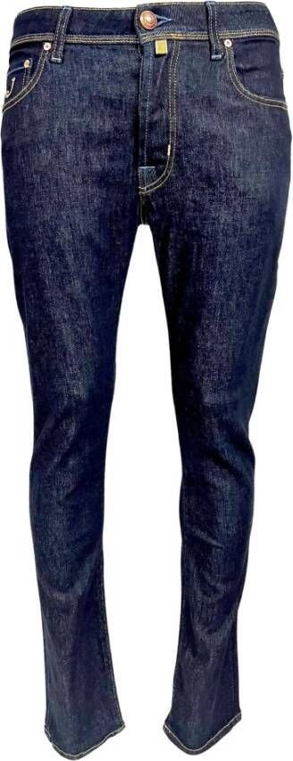 Jacob Cohën Riviera Label One Washed Jeans Blue Heren