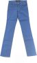 Jacob Cohën Slim Fit Blauwe Katoenen Jeans met Logo Borduursel Blue Dames - Thumbnail 1
