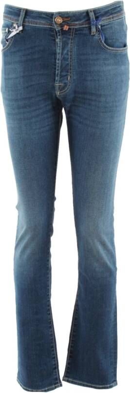Jacob Cohën Slim-fit Jeans voor Heren Blauw Heren