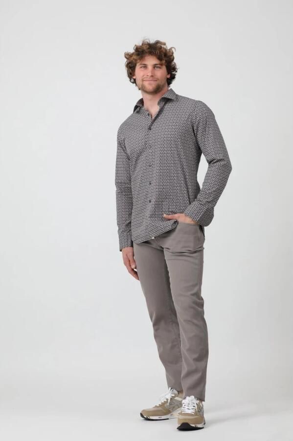 Jacob Cohën Slim Fit Nick Broek Gray Heren - Foto 3