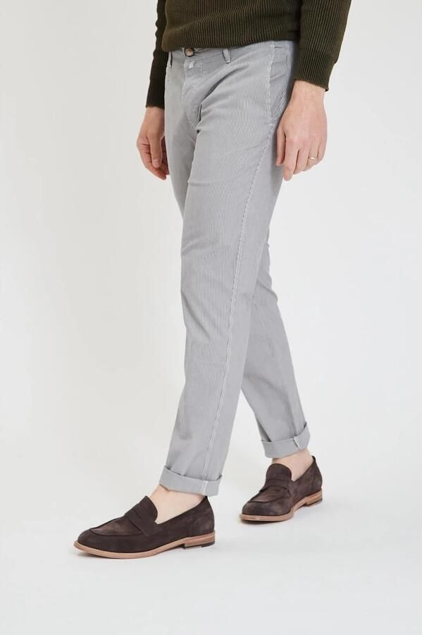 Jacob Cohën Slim Fit Ricky Broek Beige Heren - Foto 2