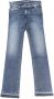 Jacob Cohën Chique Slim-Fit Geborduurde Jeans met Franje Zoom Blue Dames - Thumbnail 1
