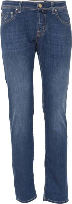 Jacob Cohën Super Slim Fit Jeans Kleur: Donkerblauw Blauw Heren