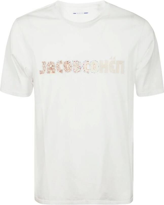 Jacob Cohën T-Shirts Wit Heren