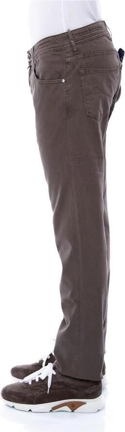 Jacob Cohën Vintage Comfort Chinos Brown Heren - Foto 2