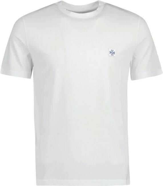 Jacob Cohën Wit Ronde Hals T-Shirt voor Heren Wit Heren