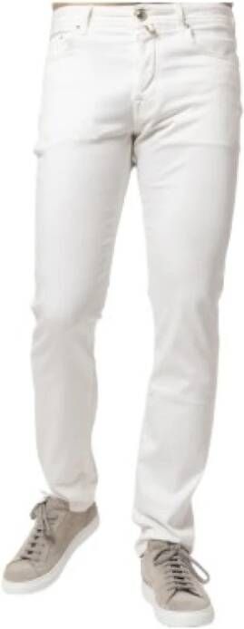 Jacob Cohën Witte Slim-Fit Bard Jeans White Heren