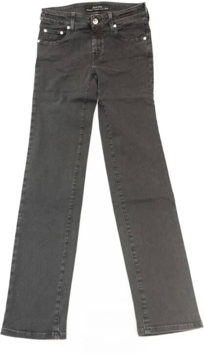 Jacob Cohën Vintage Stijl Zwarte Katoenen Jeans & Broek Black Heren