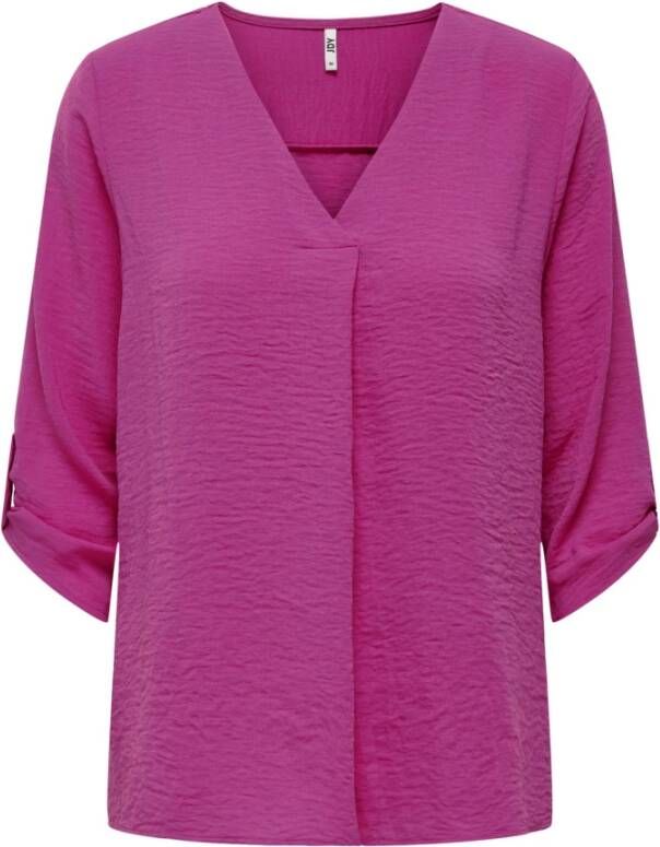 Jacqueline de Yong Blouses Paars Dames - Foto 2