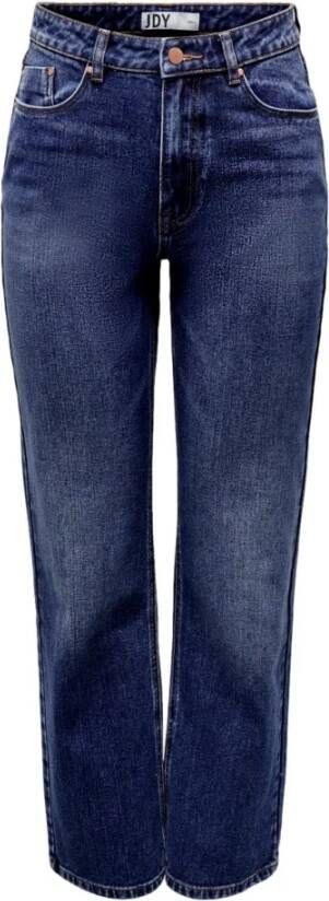 Jacqueline de Yong Brede jeans Blauw Dames