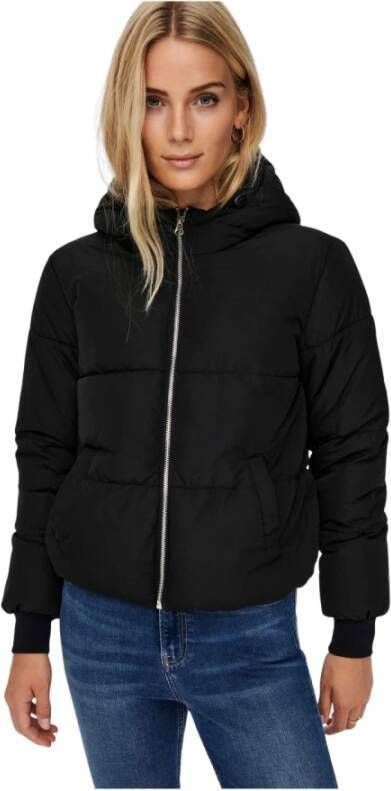 Jacqueline de Yong Down Jackets Zwart Dames