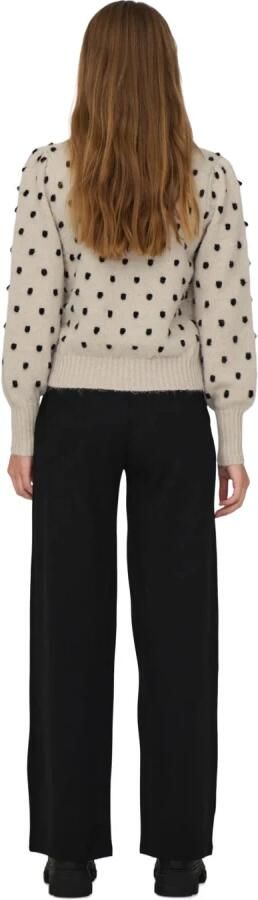 JDY Trui met ronde hals SIGRID LIFE L S ON PUFF PULL KNT NOOS - Foto 9