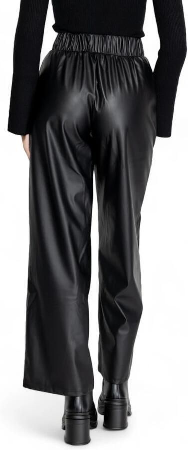 JDY Shelly Sterk x Wehkamp high waist straight fit broek SOYA zwart - Foto 3