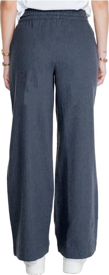 Jacqueline de Yong Wijde Pijp Geweven Broek Herfst Winter Collectie Gray Dames - Foto 2