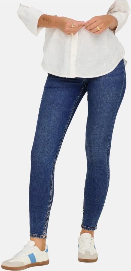Jacqueline de Yong Hoge Taille Skinny Fit Jeans Blue Dames - Foto 7