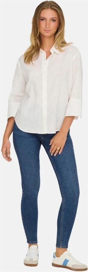 Jacqueline de Yong Hoge Taille Skinny Fit Jeans Blue Dames - Foto 5