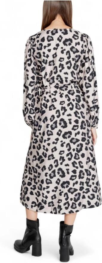 Jacqueline De Yong Lange Jurk JDYCAROLINE L S MIDI SLIT DRESS WVN 15330353 - Foto 2
